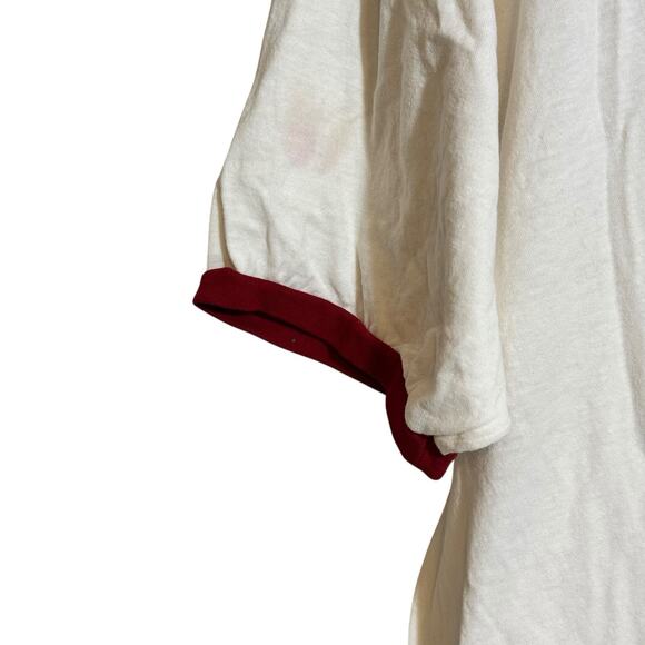 Vintage Size XXL Ringer T-shirt Texas Shiner Premium Beer Paper Tag Unisex - Picture 3 of 6